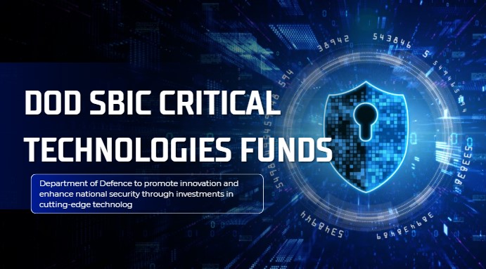DoD SBIC Critical Technologies Funds