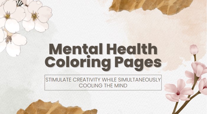Mental Health Coloring Pages